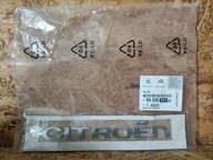 CITROEN C3 EMBLEMAT ZNACZEK LOGO KLAPY BAGAŻNIKA 9803630180