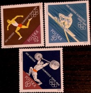 Fi. Zn. 1366 - 1373 + Bl. 42 i 43 Igrzyska Olimpijskie Tokio.