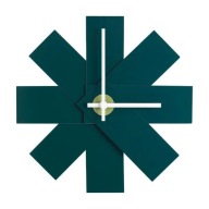 Normann Copenhagen WATCH ME Stalowy Zegar Ścienny 28 cm. POWYSTAWOWY