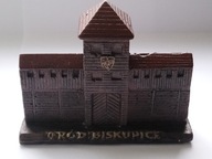 Figurka makieta Gród Biskupice wysokość około 10 cm