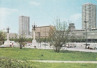 WARSZAWA - PLAC DEFILAD - ULICA MARSZAŁKOWSKA - AUTOBUS SAN