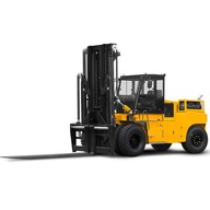 CIĘŻKI WÓZEK WIDŁOWY DIESEL PALETOWY WIDLAK TRIPLEX 16000 KG 6,5M 6500MM