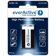 BATERIA ALKAICZNE EVERACTIVE PRO 6LR61 MN1604 9V BLISTER