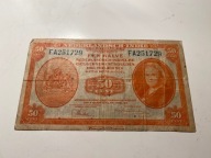 Indie Holenderskie - 50 centów - 1943