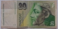 Banknot Słowacja 20 Koron 2004 rok