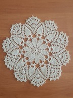 SERWETA SERWETKA SZYDEŁKOWA Z KORDONKA /RĘKODZIEŁO ROBÓTKI RĘCZNE SZYDEŁKO