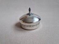 HEFRA RESOVIA puzderko na biżuterię platerowane srebrem