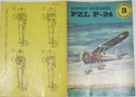 Samolot myśliwski PZL P-24 - J.Domański wyd. 1