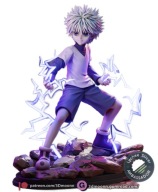 Figurka 3D - Killua - Hunter X Hunter - 16K- 1:6 - 3DMoon