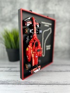 Ramka XL z wzorem toru na bolid LEGO F1 Speed Champions | Ferrari 77242
