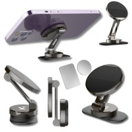 MAGNETYCZNY UCHWYT SAMOCHODOWY NA TELEFON NA SZYBĘ DESKĘ ROZDZIELCZĄ