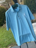 8 Koszula Druids do golfa błękitna rozmiar L