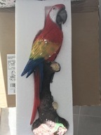 Figurka Dekoracja z żywicy Statua papugi na stół w salonie Pojedynczy ptak