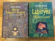 Walter Moers x2 MIASTO + LABIRYNT ŚNIĄCYCH KSIĄŻEK bdb