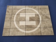 Podstawka "Płyta lotniska 40" skala 1:72 roz.A4 druk PCV 3mm