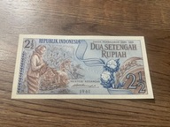 Indonezja - 2,5 rupii - 1961 - UNC