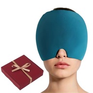 Czapka na ból głowy Migrenę Maska Chłodząca + opakowanie prezentowe GRATIS