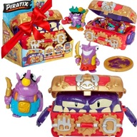 PIRATIX MONSTER TREASURE ZŁOTA SKRZYNIA SKARBÓW GOLDEN TREASURE FIGURKI