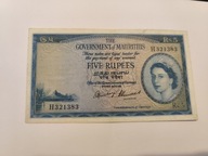 Mauritius - 5 rupii - bardzo rzadki