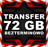 TRANSFER CHOMIKUJ 72 GB BEZTERMINOWO
