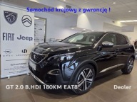 Peugeot 3008 GT 2.0 Blue HDi 180KM EAT8 SalonPL Gwarancja Dealer Vat23 2.0