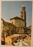 SPLIT - crkva sv. Duje, Katedra św. Duje - CHORWACJA, JUGOSŁAWIA 1966 rok