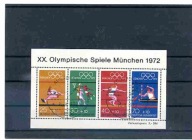 A48123)Olimpiada 72: RFN Bl 8 Sonderstempel Pilka reczna