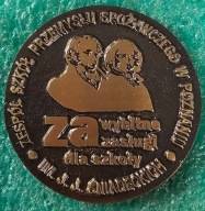 MEDAL ZA WYBITNE ZASŁUGI DLA SZKOŁY PRZEMYSŁU SPOŻYWCZEGO W POZNANIU 2002