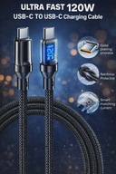 Kabel USB-C do USB-C 120w ultra szybki