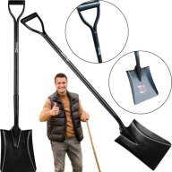 ŁOPATA SZPADEL PIASKOWA OGRODOWA METALOWA STALOWA DO ŚNIEGU PIASKU 115CM