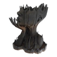 Nowoczesna Doniczka Dekoracyjna Gaja Art Kobieta Głowa 20 cm z podstawką