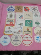 podkładki papierowe pod piwo 20szt STELLA ARTOIS VELTINS JEVER SCHNAITL 6.