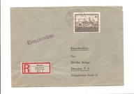 GENERALNE GUBERNATORSTWO-MOŚCICE -DREZNO -1944 rok nr 115 koperta
