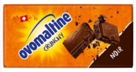 Czekolada ovomaltine 100g ze Szwajcarii Crunchy Noir Czekolada gorzka