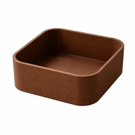 Organizer do szuflady szafki na klucze długopisy druk 3D 8 x 8 cm Brązowy