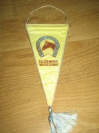 PAŃSTWOWE TORY WYŚCIGÓW KONNYCH WARSZAWA SŁUŻEWIEC proporczyk z PRL