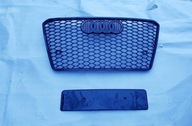 GRILL ATRAPA Audi A7 RS7 WERSJA Z PDC 11-14 Plaster Miodu NOWY Czarny