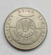 Moneta 50zł Światowy Dzień Żywności 1981
