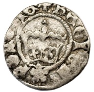 Półgrosz Koronny Jan Olbracht 1492-1501 gruba WAGA