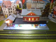 Dworzec Kolejowy ESCHBRONN z Oświetleniem LED w skali H0
