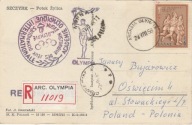 Grecja Olimpia - rozpalenie znicza olimpijskiego Igrzyska Meksyk 1968