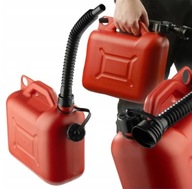 Pojemnik kanister na paliwo benzynę 5L z lejkiem