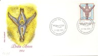 WATYKAN POSTE VATICANE -koperta FDC -1974 rok