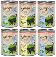 FERINGA Mokra Karma MIX SMAKÓW 6x400g dla kota