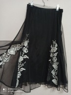 WALLIS SPÓDNICA TIULOWA haftowana kwiaty 36/38