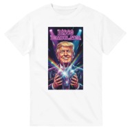 DONALD TRUMP DISCO BOMBULATOR - UNISEX T-SHIRT BAWEŁNIANA