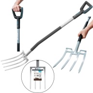 WIDŁY DO KOPANIA OGRODOWE CELLFAST OBORNIK METALOWE STALOWE HARTOWANE 123CM