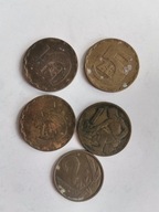 Zestaw 5 starych monet ( nr 35) Gramy dla WOŚP