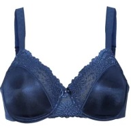 Śliczna markowa bielizna Triumph Ladyform Soft W navy EUR 75D