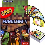 Zabawna gra karciana UNO Minecraft. UNO